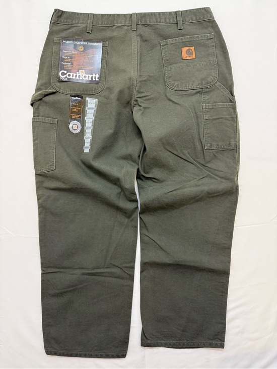 Carhartt Other - NWT Men's Carhartt Duck Green B11-MOS Carpenter Pants 40 x 30